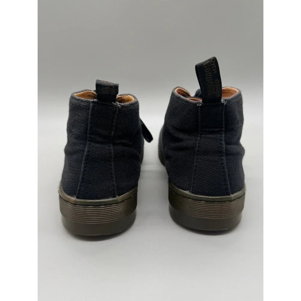 Dr. Martens Mayport Black Canvas Lace Up Chukka Boots – Men’s 8 / Women’s 9
